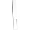 Ekena Millwork 3 1/2-in. W x 28-in. D x 28-in. H Traditional Architectural Grade PVC Knee Brace BRCP035X28X28TRA - alternate 5